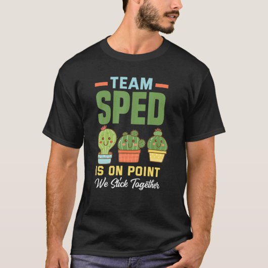 T-shirt Special Education Team Sped Special Needs Teacher  (Devant)