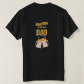 T-shirt spécial fête des pères (Design dos)