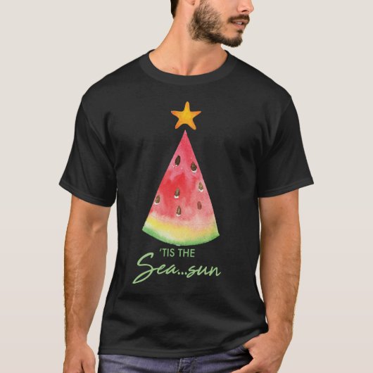 T-shirt Spécial Noël d'été (Devant)