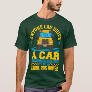 T-shirt Spécial pour être conducteur de bus scolaire