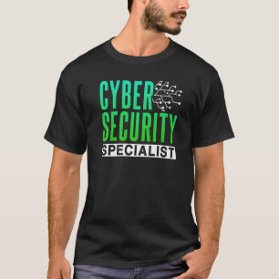 T-shirt Spécialiste de la cybersécurité piratage piratage 