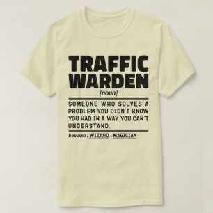 T-shirt Spécialiste de la gestion du trafic de Noun
