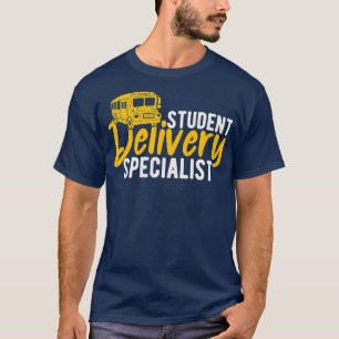 T-shirt Spécialiste de la prestation des étudiants Bus sco