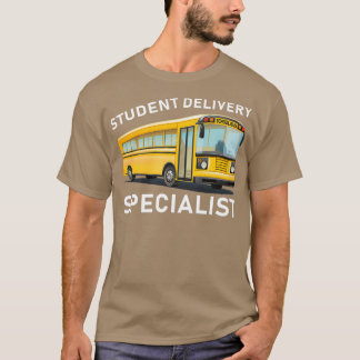 T-shirt Spécialiste de la prestation des étudiants Bus sco