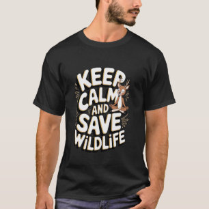 T-shirt Spécialiste de la Réadaptation de la Faune Garder