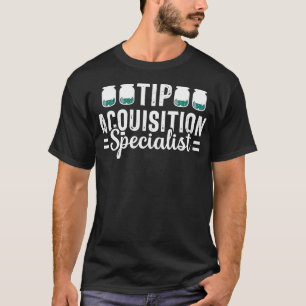 T-shirt Spécialiste de l'acquisition de pourboires Barman