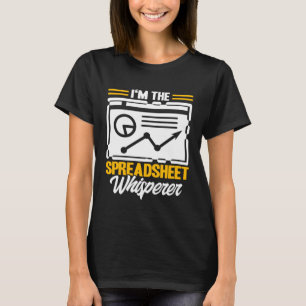 T-shirt Spécialiste de l'analyse de données Spécialiste du