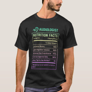 T-shirt Spécialiste de l'audition audiologiste drôle