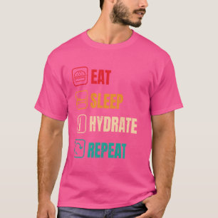 T-shirt Spécialiste de l'hydratation Chef d'équipe Pied hy