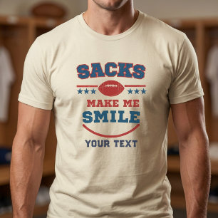 T-shirt Spécialiste de Sac de Football Drôle Personnalisé