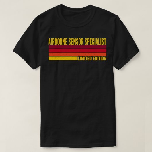 T-shirt Spécialiste des capteurs (Design devant)