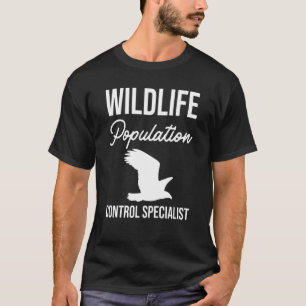 T-shirt Spécialiste du contrôle de la population faunique