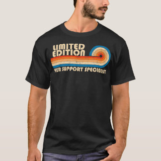 T-shirt SPÉCIALISTE DU SOUTIEN DES PAIRS Funny Titre du tr