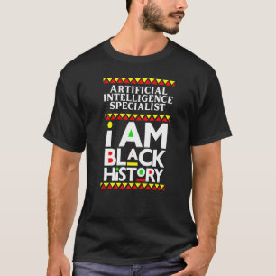 T-shirt Spécialiste en intelligence artificielle Je suis l