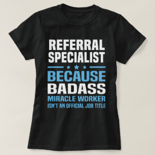 T-shirt Spécialiste en référence