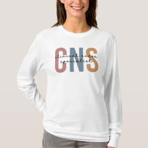 T-shirt Spécialiste en soins infirmiers cliniques Retro CN