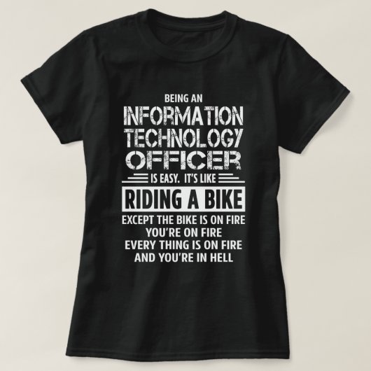 T-shirt Spécialiste informatique (Design devant)