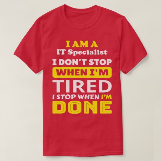 T-shirt Spécialiste informatique 9 (Design devant)