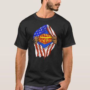 T-shirt Spécialiste Super Qualité Héros Emploi