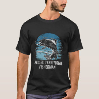 T-shirt Species Territorial Fisher Introvert Fishing Antis