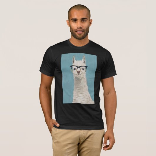 T-shirt Spécifications Llama - Carré (Devant entier)