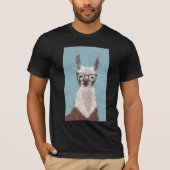 T-shirt Spécifications Llama - Lunettes surdimensionnées (Devant)