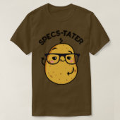 T-shirt Specstater Funny Potato Spectacle Pun (Design devant)