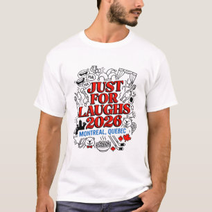 T-shirt Spectacle de comédie à Montréal Québec avec castor