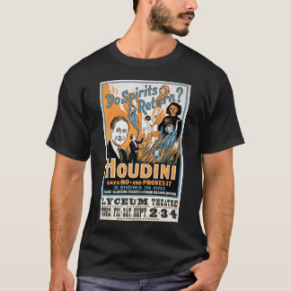 T-shirt Spectacle de magie de Harry Houdini - Ghostbuster