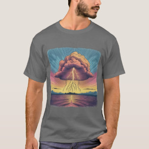 T-shirt Spectacle de tempête électrique