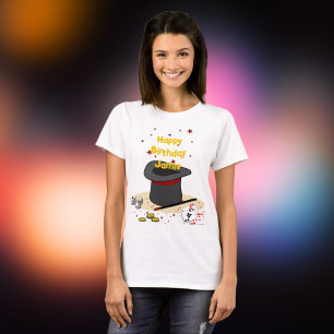 T-shirt Spectacle magique Anniversaire Thème de fête Paren