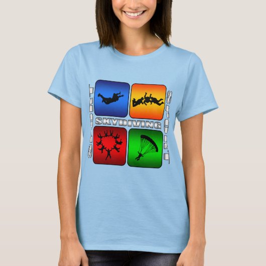 T-shirt Spectaculaire Skydiving (Devant)