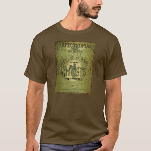 T-shirt Spectropia - une étude des fantômes - 1866 (Devant)