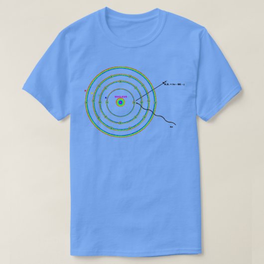 T-shirt Spectroscopy (Design devant)