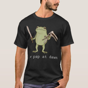 T-shirt Spéculum Obstétrique Cute Frog We Pap At Dawn
