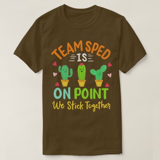 T-shirt SPED Éducation Spéciale Enseignant 1 (Design devant)