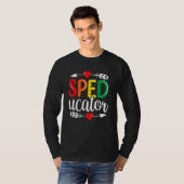 T-shirt Sped Ucator Enseignant De L'Éducation Spéciale Cut (Devant entier)