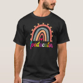 T-shirt Speducator Boho Rainbow Besoins spéciaux Enseignan (Devant)