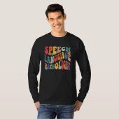 T-shirt Speech Language Pathologist SLP Speech Therapy Pat (Devant entier)