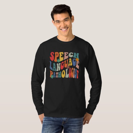 T-shirt Speech Language Pathologist SLP Speech Therapy Pat (Devant entier)
