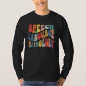 T-shirt Speech Language Pathologist SLP Speech Therapy Pat (Devant)