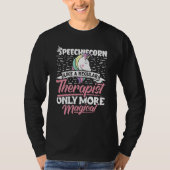 T-shirt Speech Language Pathologist Speech Therapy for Wom (Devant)