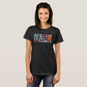 T-shirt Speech Therapy Speech Language Pathologi (Devant entier)