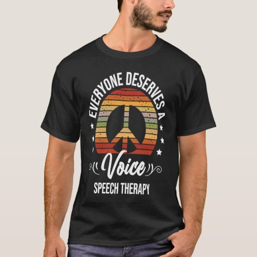 T-shirt Speech Therapy Speech Language Pathologist SLP (Devant)