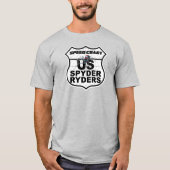 T-shirt Speed Coast Chapter - Cust 3 Lines Back Blk (Devant)