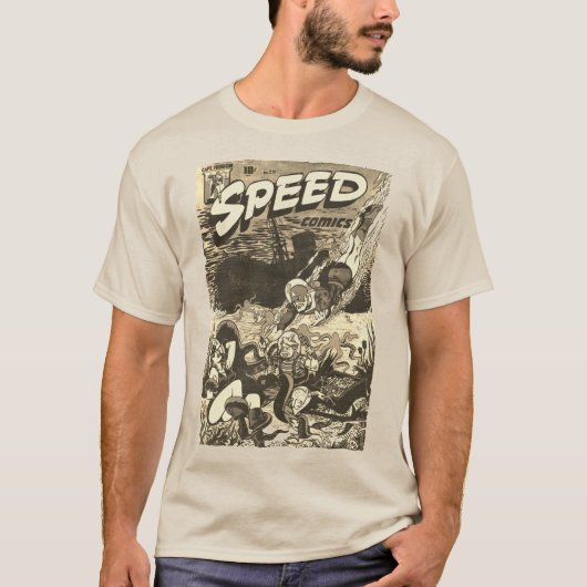T-shirt SPEED Comics des années 1940 (Devant)