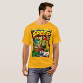 T-Shirt SPEED Comics des années 1940 (Devant entier)