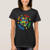 T-shirt Speed Cuber Puzzle Cube's Magic Boys Girls (Devant)