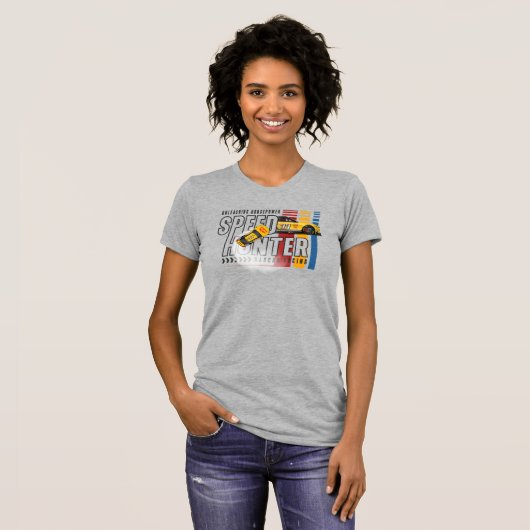 T-shirt Speed Hunter | Femme ajustée (Devant entier)