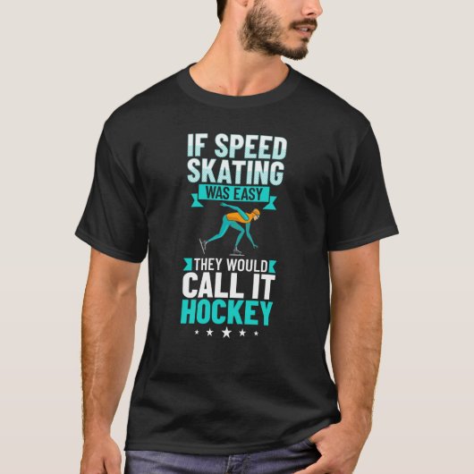 T-shirt Speed Skating Skates Short Track Skater Workout Tr (Devant)